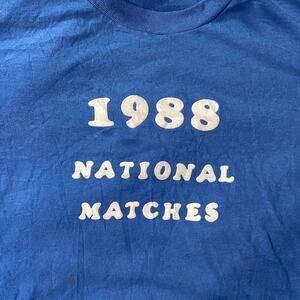 Vintage jerzees 1988 national matches marksman tee